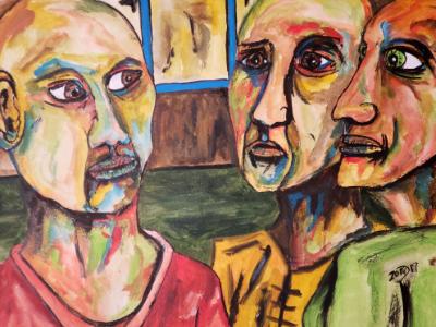 A confrontation without words, condemnation without evidence. A confrontation without words, condemnation without evidence.