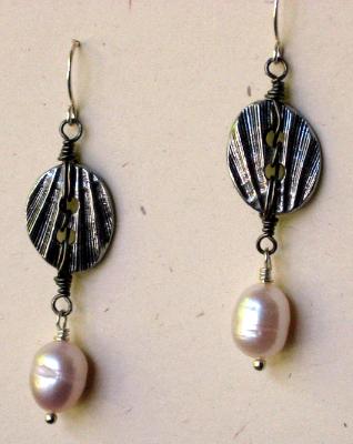 Pewter Seashell Earrings Pewter Seashell Earrings