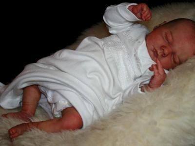 Realborn Baby ~ Asher Sleeping ~ ADOPTED/SOLD 
