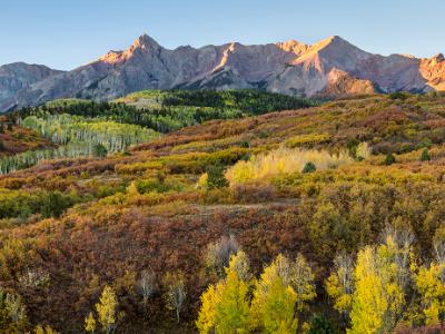 The Many Colors of the Dallas Divide Sunrise (click for full width)