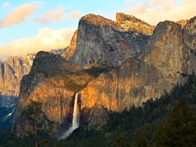 Bridalveil Falls Sunset Bridalveil Falls Sunset