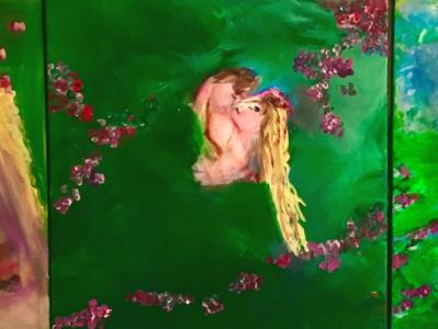 Triptych-Mermaid Eternal Love Triptych-Mermaid Eternal Love