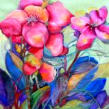  Color and Movement Watercolor -sold