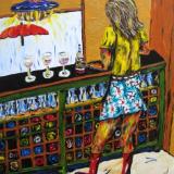 Under the Red Umbrella: Laughter from couples new to love bring her to pause, to smile to herself, and think of the man who...