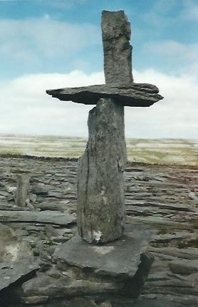 Burren Cross Art Card