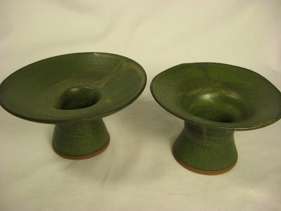 Asian Vase with Slate Green Glaze Asian Vase with Slate Green Glaze