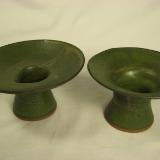 Asian Vase with Slate Green Glaze
