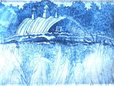 Indiana Barn Series - Beyond the Corn (artists proof) Indiana Barn Series - Beyond the Corn (artists proof)