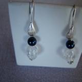 #46 Cracked quartz and blue pearl