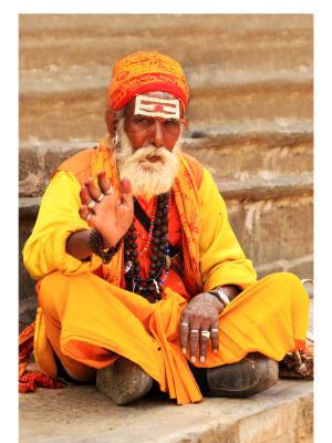 The Blessing in Durbar Square The Blessing in Durbar Square