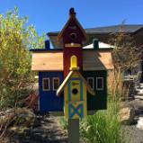 Yellow Front Door Birdhouse