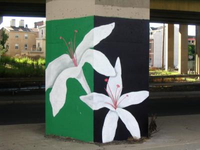 under the el