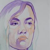 Natalia Watercolor Head 2