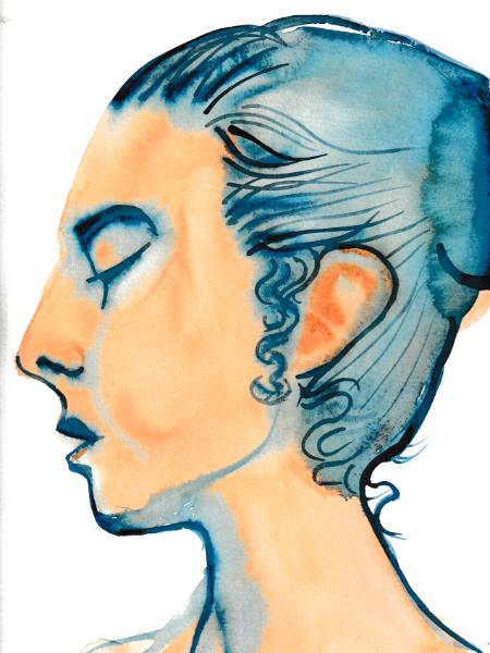 Nat, Watercolor Profile