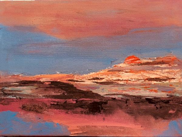 Sunset. -  Sold