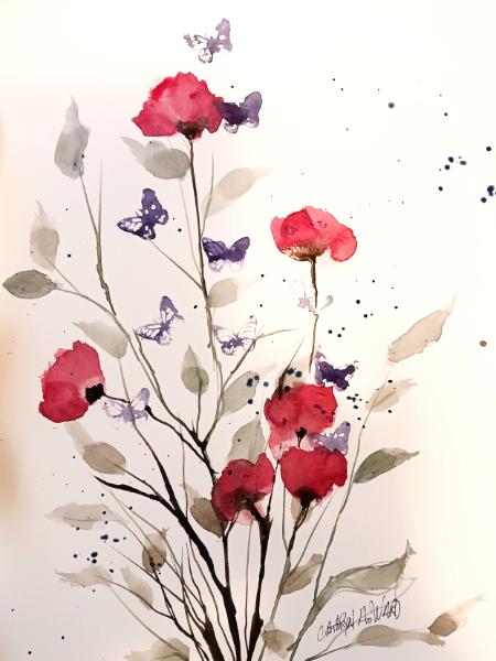 From the Garden (watercolor)