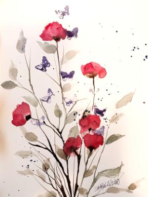 From the Garden (watercolor)