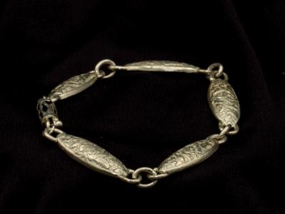 Sterling Silver Art Nouveau Bracelet