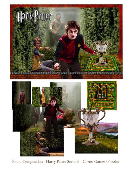 Compositing for Harry Potter game