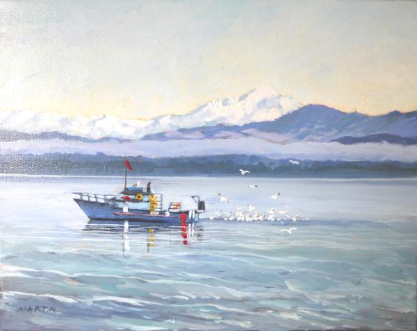 Crabbing Camano  -Sold