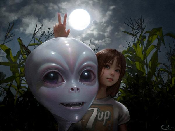 1978 Lucy and Her Alien