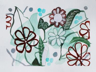 Green Floral Fantasy Green Floral Fantasy
