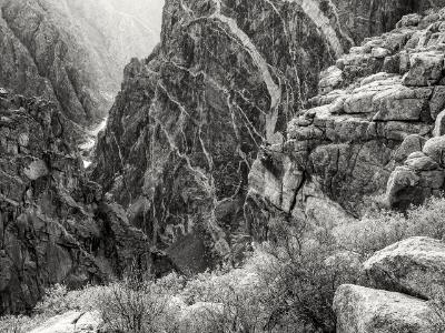 Black Canyon of the Gunnison Painted Wall View Black Canyon of the Gunnison Painted Wall View