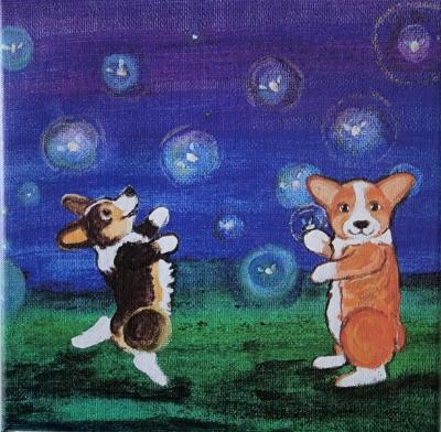 Chasing fireflies 8x8 Chasing fireflies 8x8