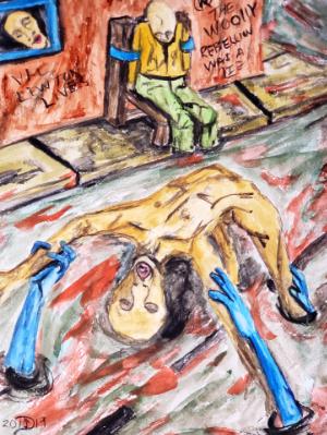 As he watches himself die over and over, he was unsure if he is trapped in a nightmare, or if he was losing his mind. As he watches himself die over and over, he was unsure if he is trapped in a nightmare, or if he was losing his mind.