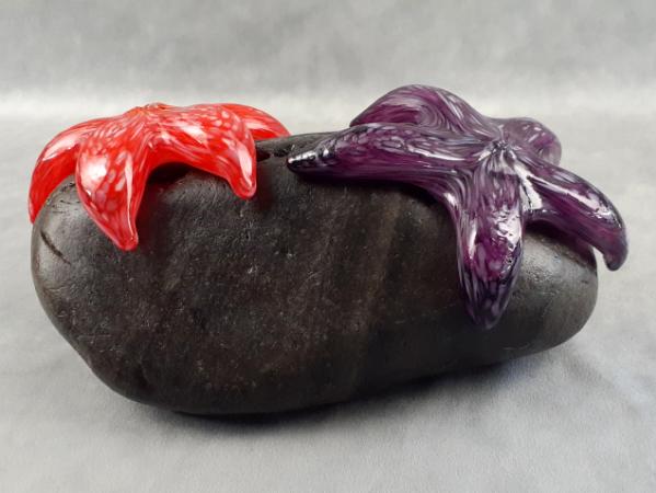  #08302401 Starfish on rock 4''HX10.25WX6.5''D $275.00