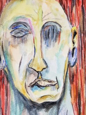 A life of blindness and an echo of gunshots was all that remained. A life of blindness and an echo of gunshots was all that remained.