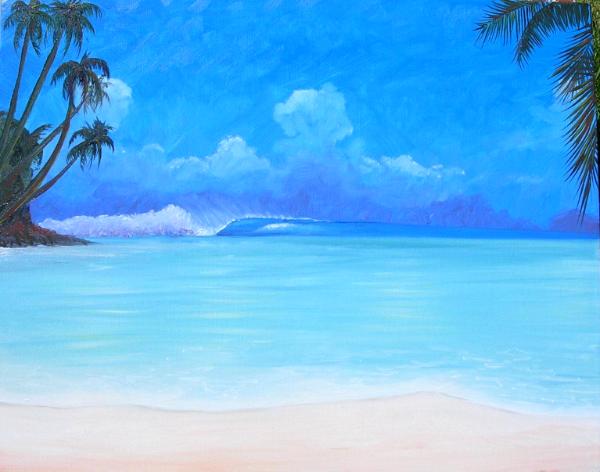 Tropical blue (Original Sold)