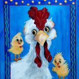 Gladys White and the Peeps