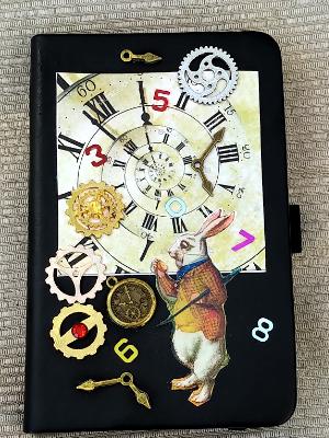 White Rabbit mini journal White Rabbit mini journal
