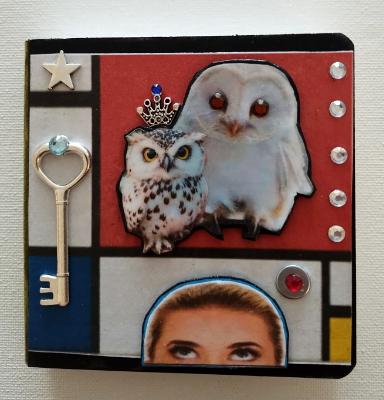  The Owls mini  journal
