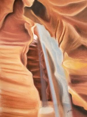 "Antelope Canyon Ray of Light"