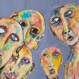 Shocked and numb, they gather around another senseless act.