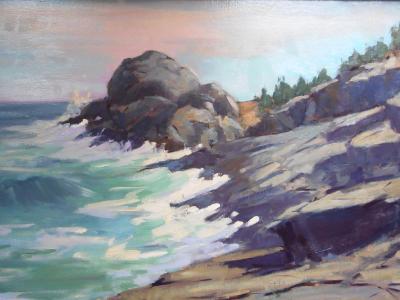 Gull Cove 24x36" oil Gull Cove 24x36" oil