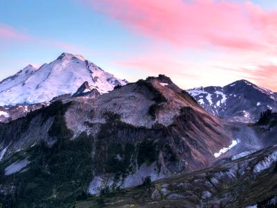 Mt. Baker Sunset Mt. Baker Sunset
