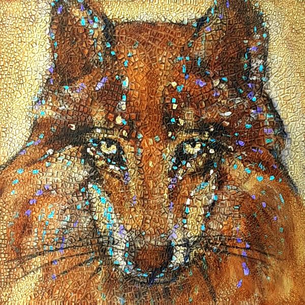 Mosaic Wolf