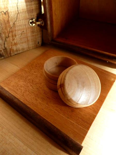 Spalted Maple Wrist Watch Cabinet