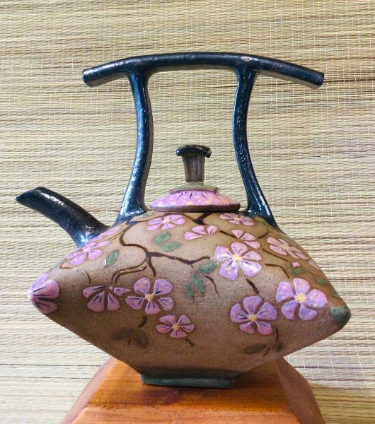 Cherry blossom Teapot