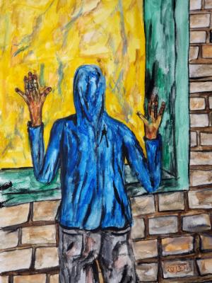 Broken beyond repair, his pockets empty of coin, he longs for stuff to fill his void. Broken beyond repair, his pockets empty of coin, he longs for stuff to fill his void.