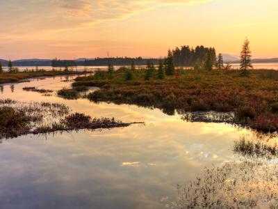 Raquette Lake Inlet Sunrise (Click for full width) Raquette Lake Inlet Sunrise (Click for full width)