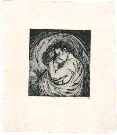 Embrace Limited Edition solar etching