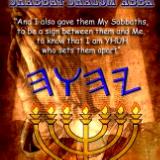 Eze 20:12 ~Shabbat Shalom