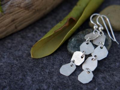 *SOLD OUT*Mermaid dangles - Sterling silver earrings *SOLD OUT*Mermaid dangles - Sterling silver earrings