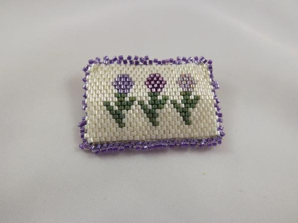 Beaded Tulip Brooch