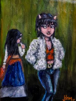 Possibilities, oil on canvas, 5x7. 2021 Possibilities, oil on canvas, 5x7. 2021