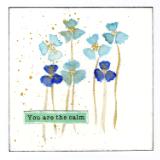 4x4 inch Watercolour Flowers 